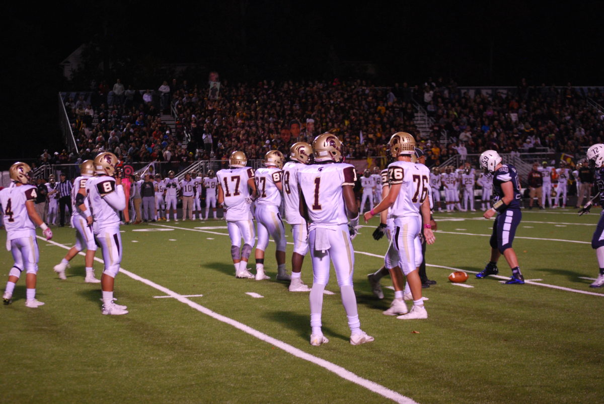 The Broad Run defense had a tough time handling the Stone Bridge ground game in both games this season as the Bulldogs ran for 628 total yards including 100+-yard performances by Joshua Breece, Chase Ridley and Joe Thompson. Photo by Joe Skinner.