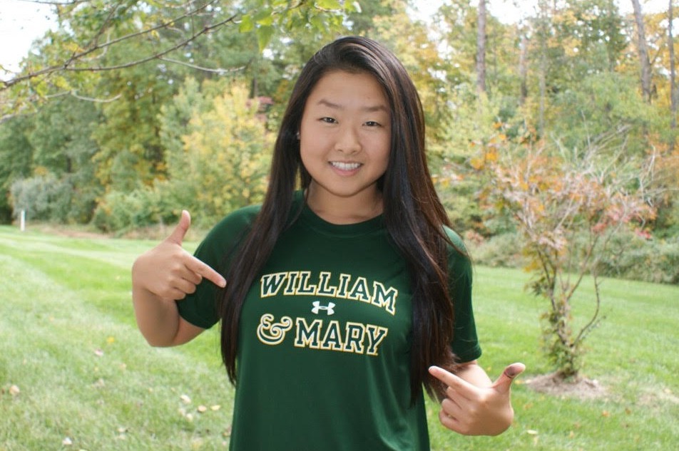 William Mary-commit Yuka Kuwahara hopes to add crucial points to the Division I Tribe team next winter in the 100- and 200-meter butterfly and 100-meter breaststroke.