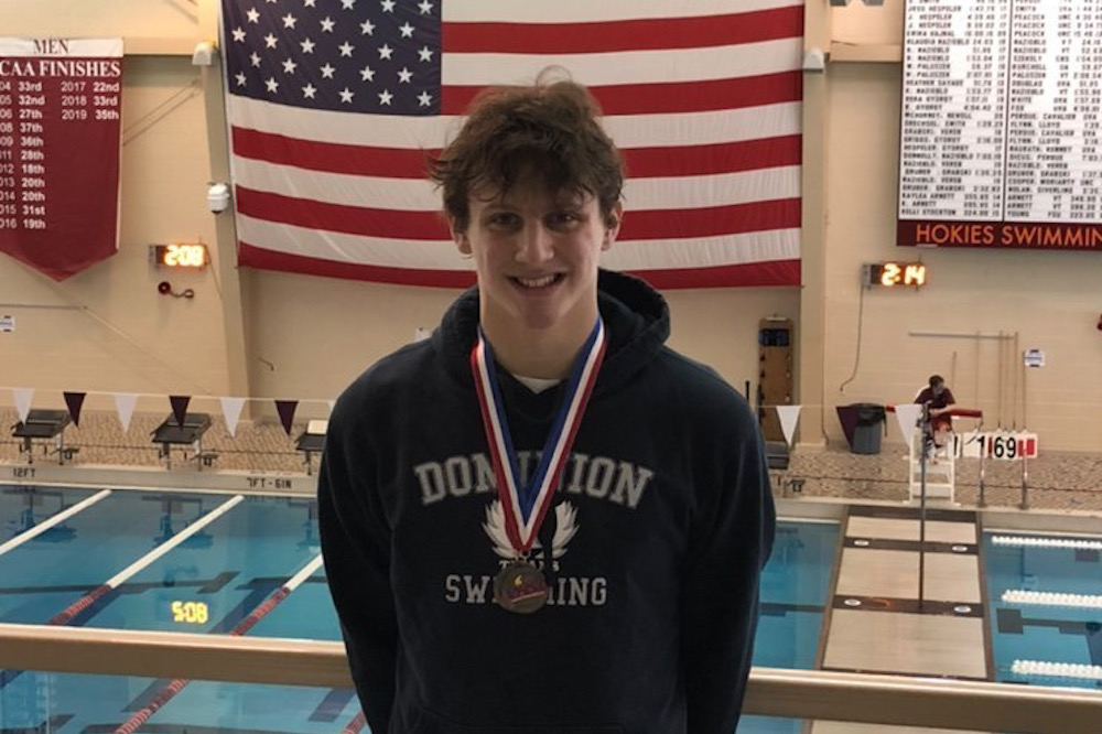Andrew Blusiewicz Dominion Swimming