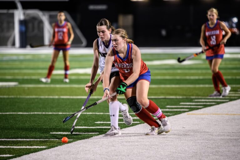 Field Hockey: Riverside Shuts Out Potomac Falls in Potomac District Battle Amanda Martin Riverside Field Hockey