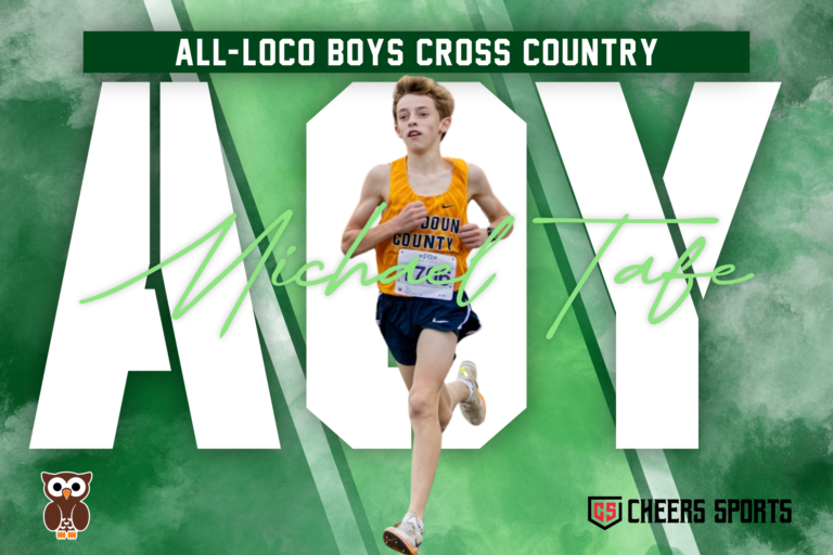 Michael Tafe Loudoun County Boys Cross Country AOY