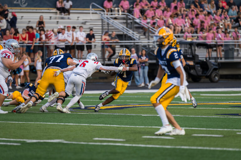 Football: Loudoun County Dominates Riverside to Earn Shutout Victory in Home Opener Montez Dyson Loudoun County Football