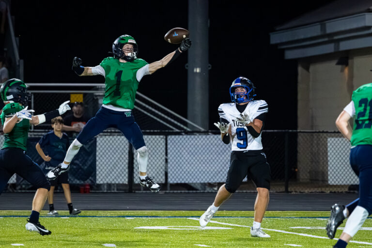 Football: Woodgrove Charges Past Tuscarora Cody Adams Woodgrove Football