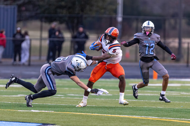 Football: Stone Bridge Season Comes to an End at the Hands of Maury in Class 5 State Semifinal Tayshawn Branche Maury Football