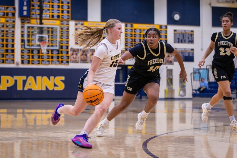 Girls Basketball: Loudoun County Defense Stifles Freedom Elena Ward Loudoun County Basketball
