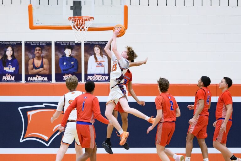 Boys Basketball: Briar Woods Surges Past Riverside in Second Half Finn Gardner Briar Woods Basketball