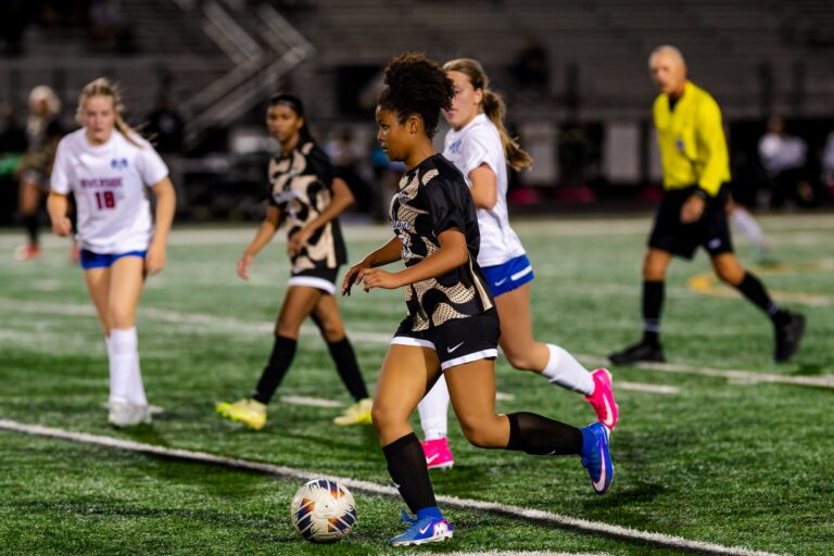 Girls Soccer: Tie Between Freedom and Riverside Keeps Both Teams in Contention for Top District Seed Callie Thompson Freedom Girls Soccer