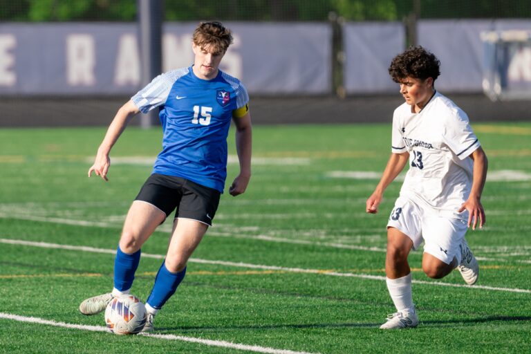 Boys Soccer: Riverside Holds Off Stone Bridge Patton DePersia Riverside Boys Soccer