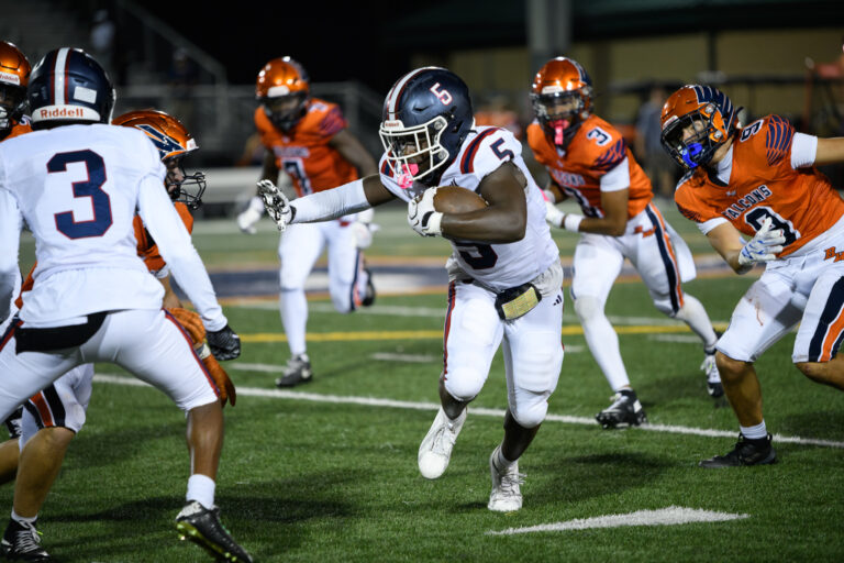 Football: Independence Battles Past Briar Woods Jeremiah Yao Independence Football