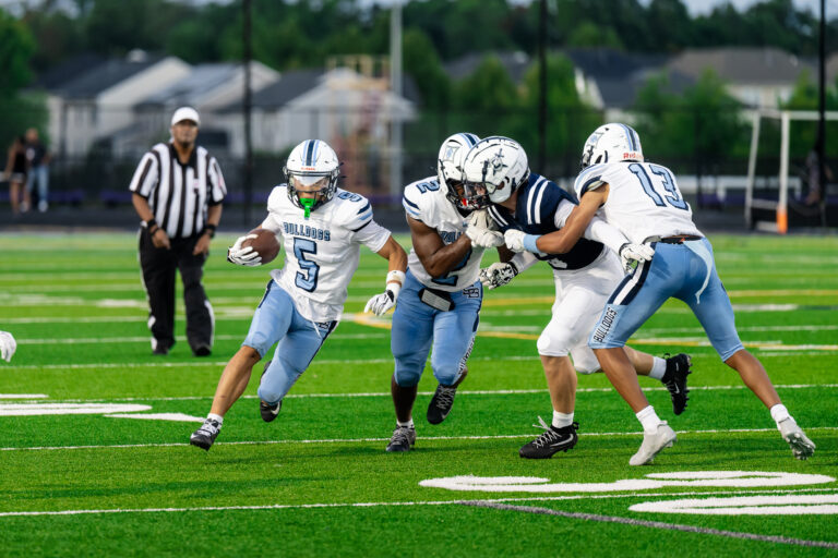 Football: Stone Bridge Edges John Champe Justin Oh Stone Bridge Football