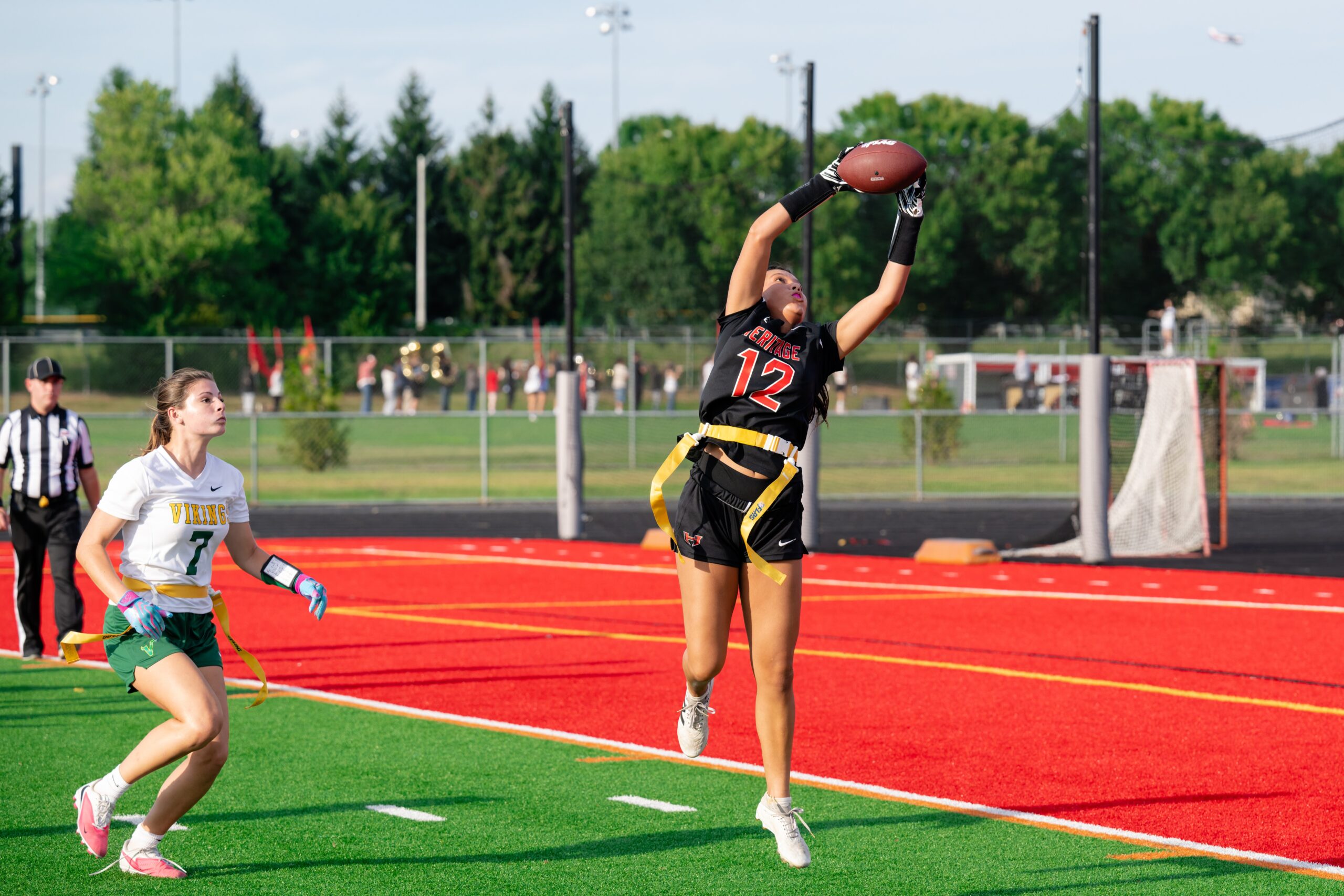 Flag Football: Heritage Stays Perfect With Win Over Loudoun Valley