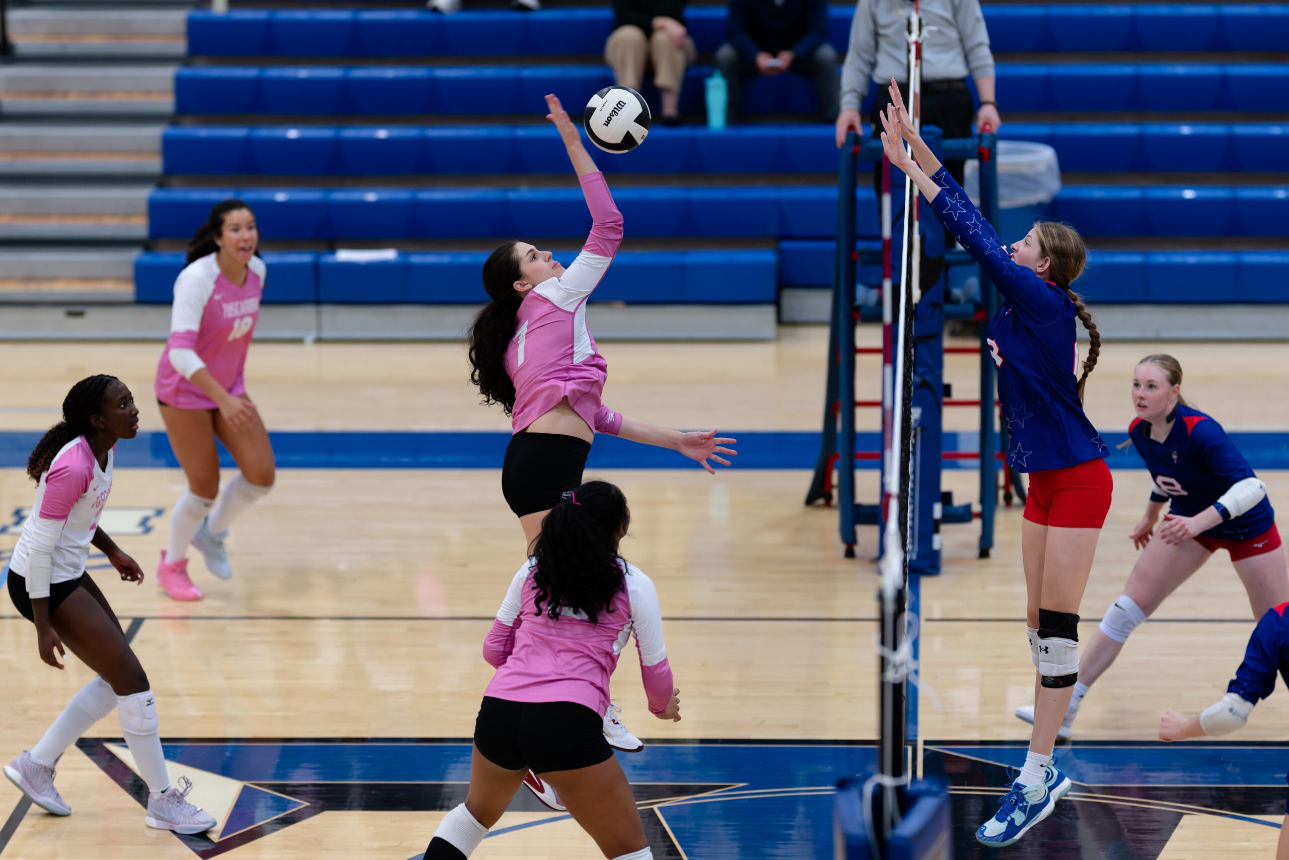Girls Volleyball: Washington Prevails Over Tuscarora During Dig Pink
